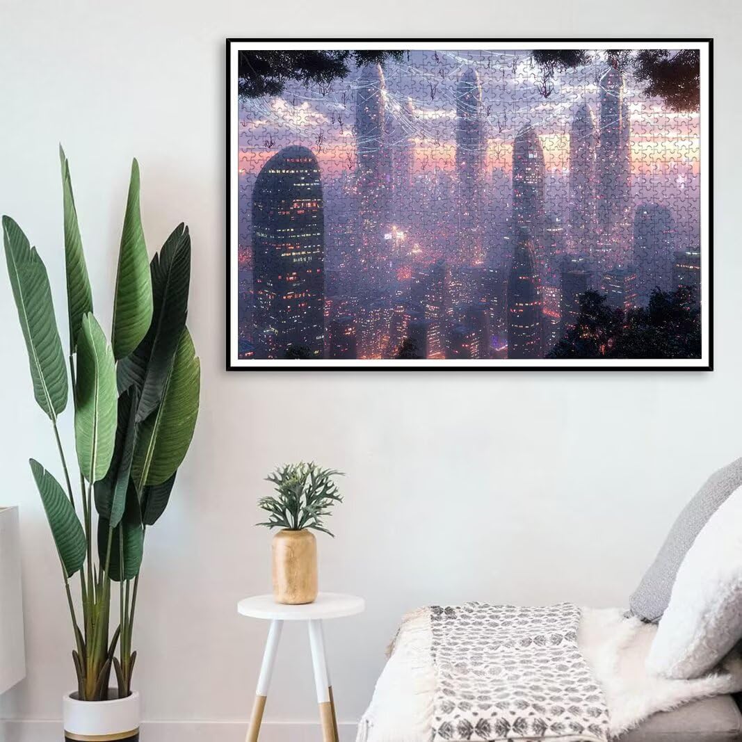 Puzzle Città, Puzzle 2000 Pezzi Adulti per Decor, Regalo Donna/Uomo -8692