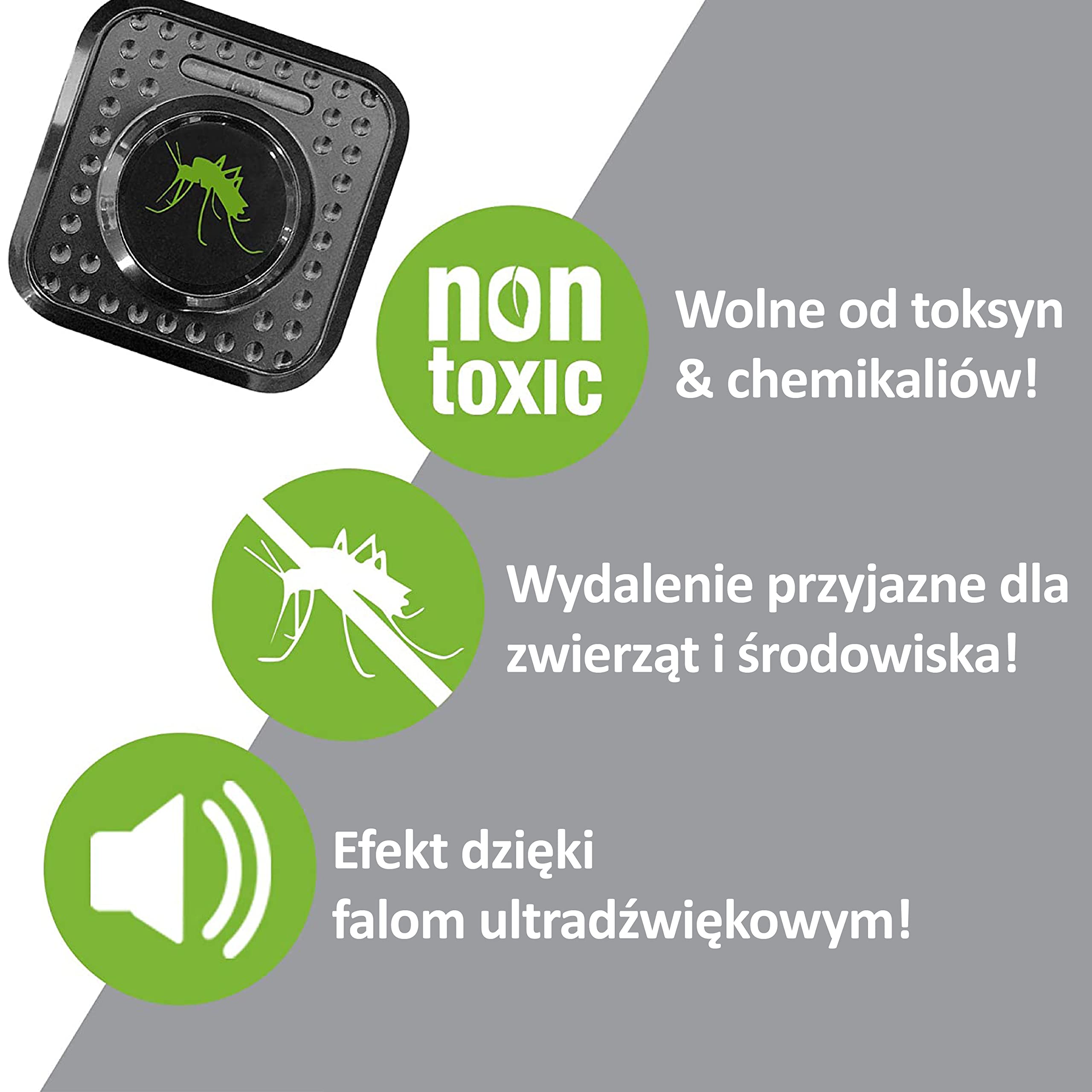 ISOTRONIC – Ultradźwiękowy odstraszacz komarów wtykowy do domu, sypialni i pokoju dziecięcego – Odstraszacz komarów o zasięgu 30 m² (3 sztuki)