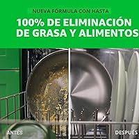 Vista 2 de Cascade Platinum Plus cápsulas para lavavajillas, detergente para platos, aroma limpio a limón, 62
