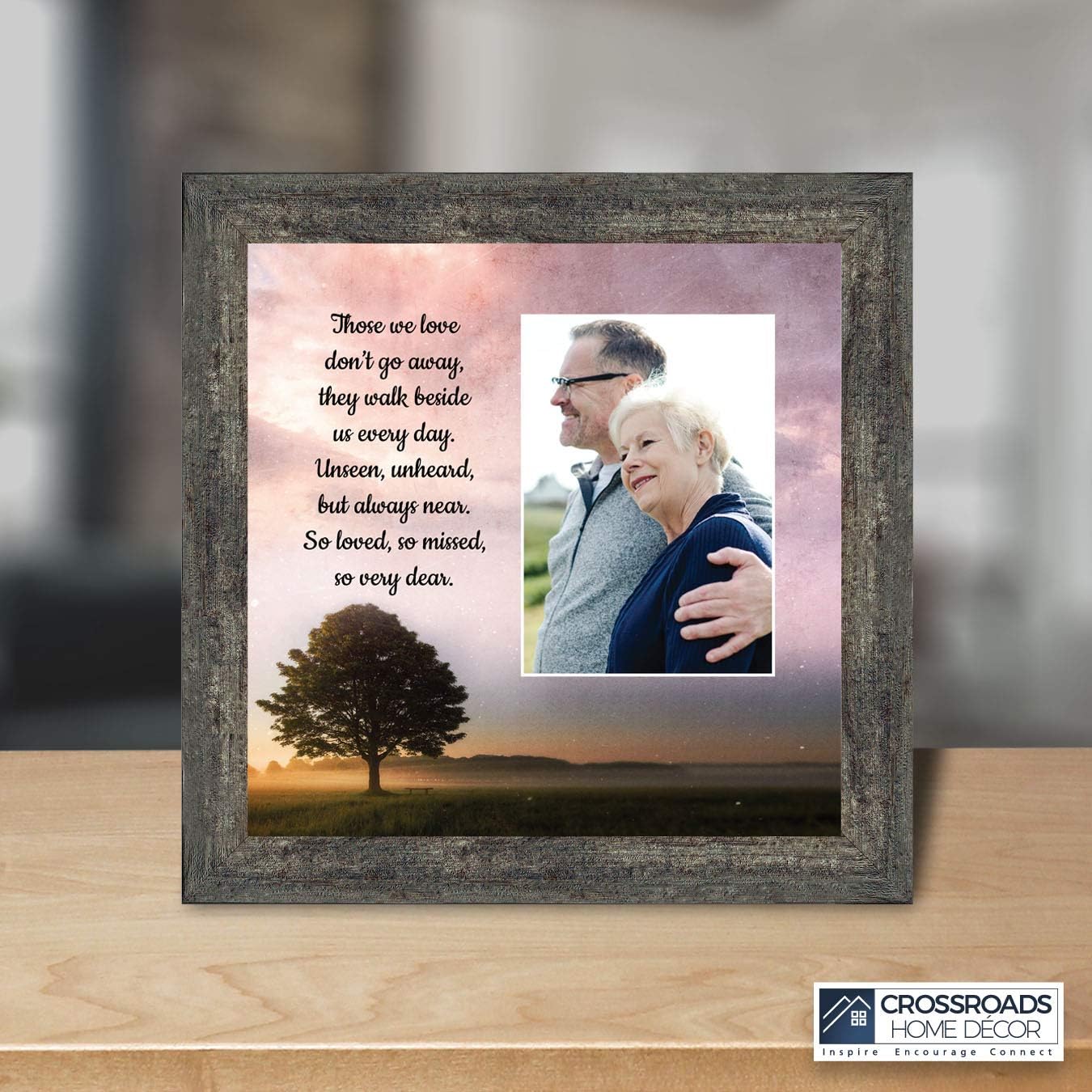 Those We Love Sympathy Gift Picture Frames, Bereavement Gifts, In Memory of Loved One, Framed Home Décor, 6433BW