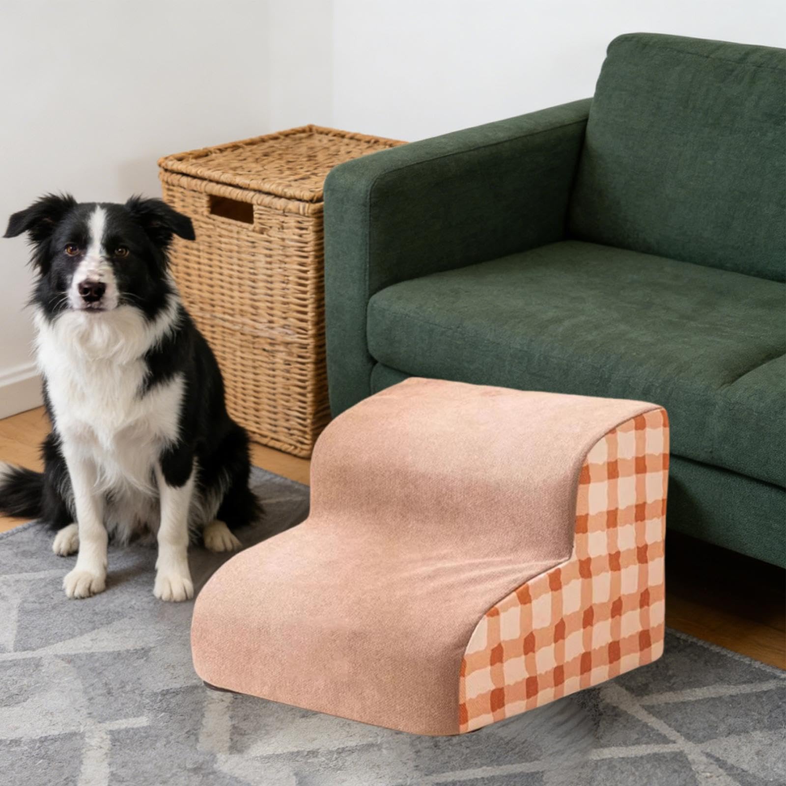 Amazon | ZGUZMCMK ペット階段 犬ステップ 傾斜設計 滑り止め 洗える