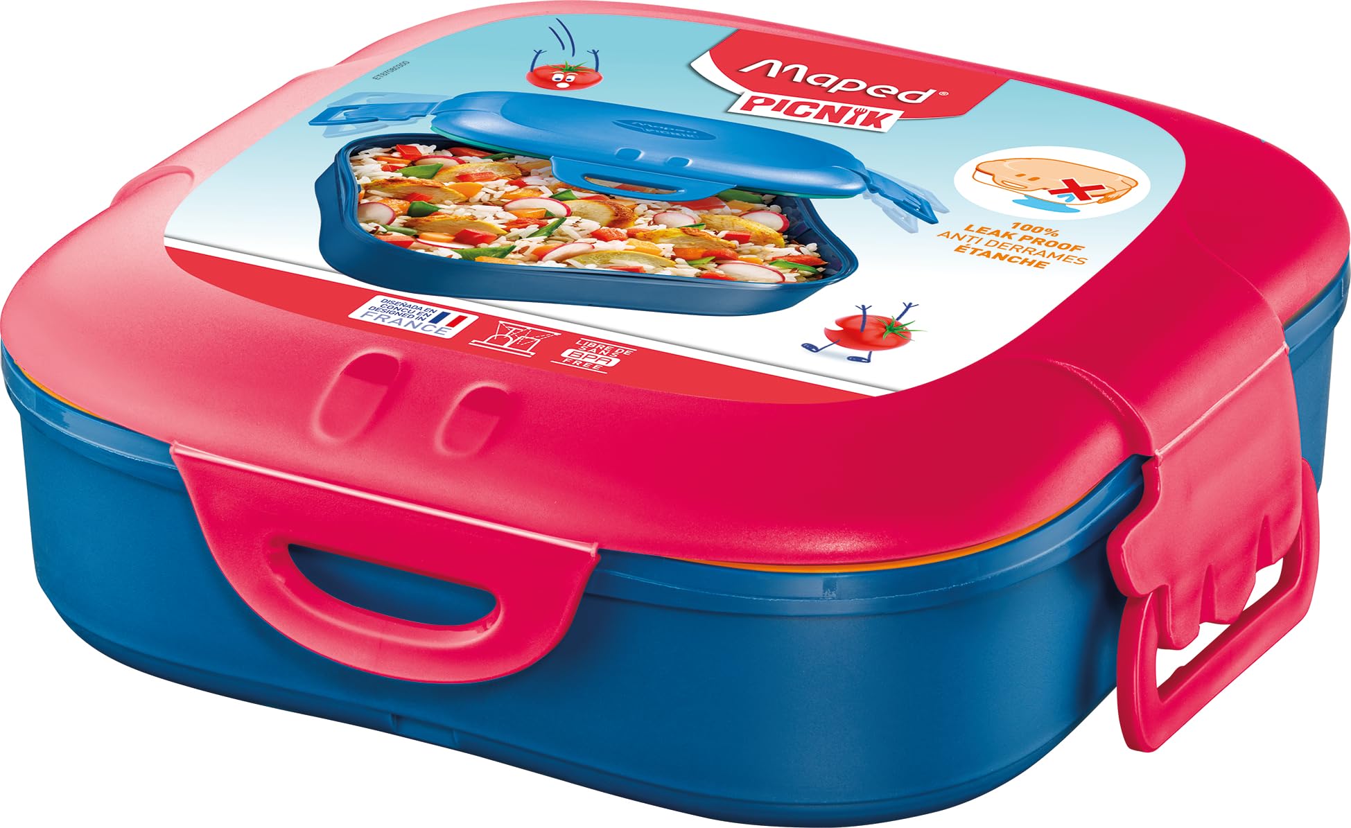 Maped PICNIK Concept Kids Snack Box 740 ml Pink