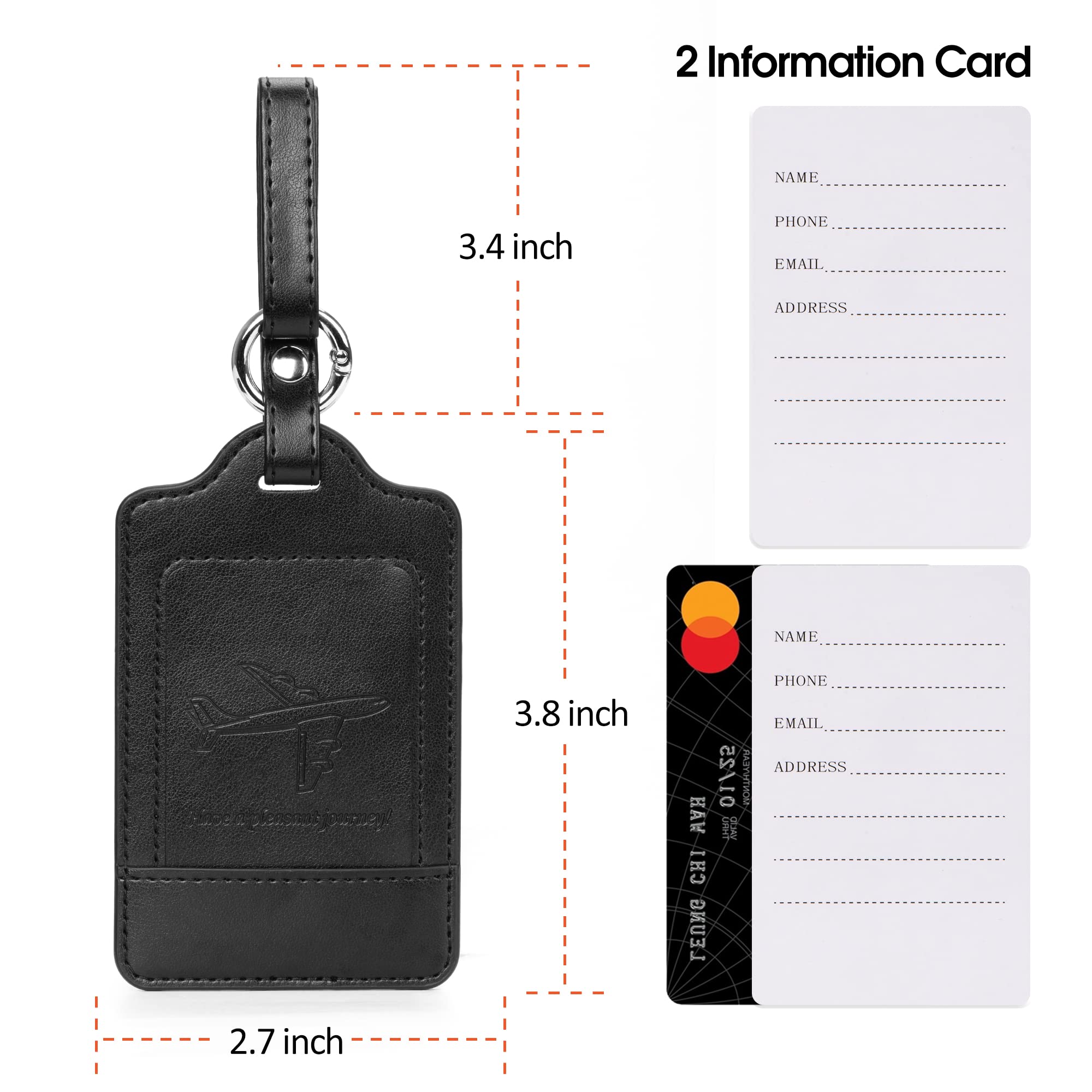 Amazon.co.jp: ［2枚セット］ 荷物タグ ネームタグ - スーツケースタグ