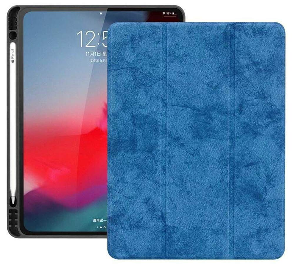 Oaky Case Compatible with iPad Pro 11" 2018 with Pencil Holder Case [Support Pencils Magnetic Attachment and Wireless Charging] iPad Pro 11 2018 Release - Blue (B07MGZC6GM) Amazon Price History, Amazon Price Tracker