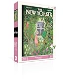 New York Puzzle Company - New Yorker Winter Garden - 500 Piece Jigsaw Puzzle for Adults by Tom Gauld