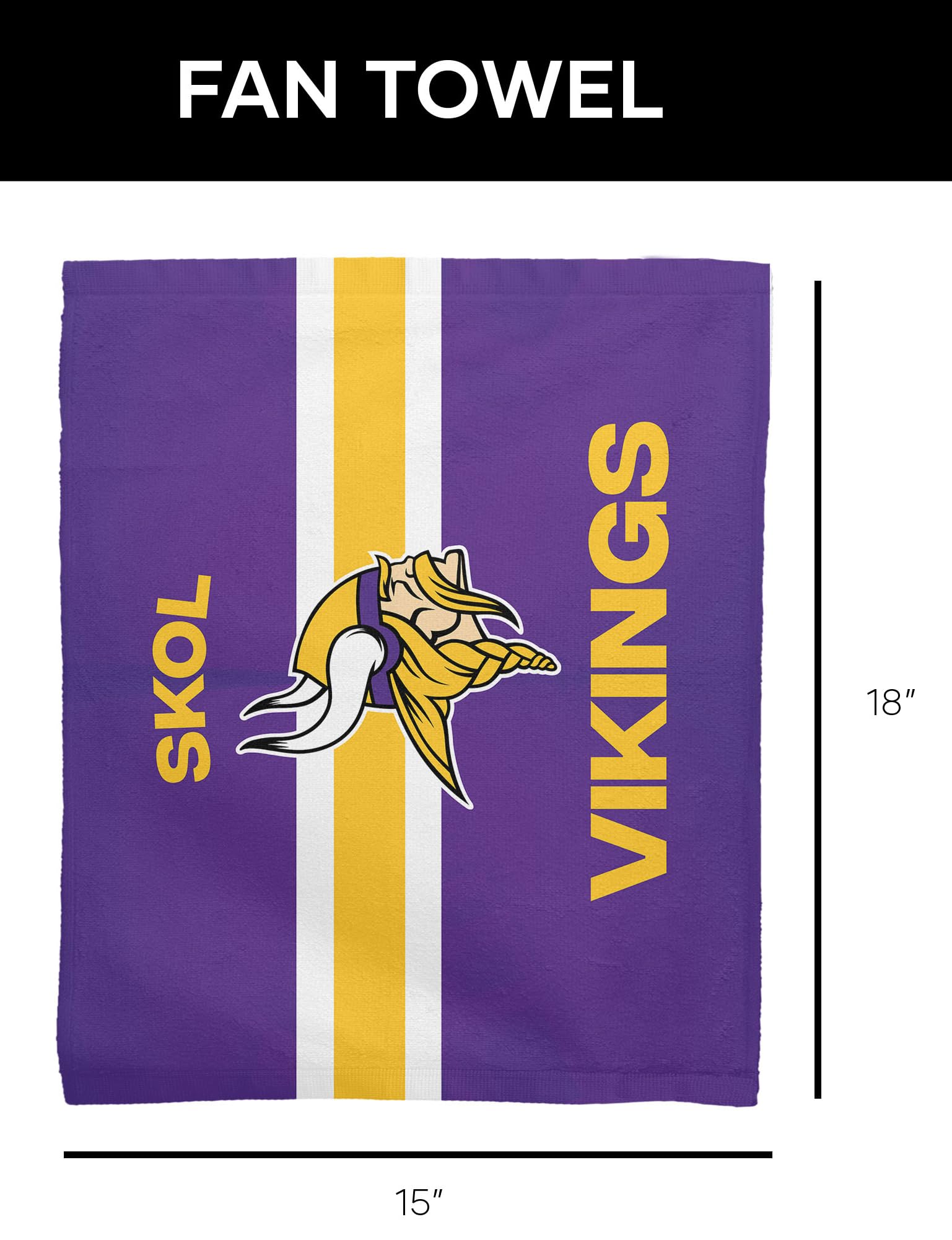 Amazon.com: Northwest Minnesota Vikings NFL Team Arch Slogan Rally