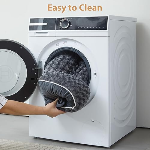 Miniatura 5 de WNPETHOME - Camas para perros de gran tamaño, sofá cama ortopédica lavable para perros con forro impermeable y parte inferior antideslizante para