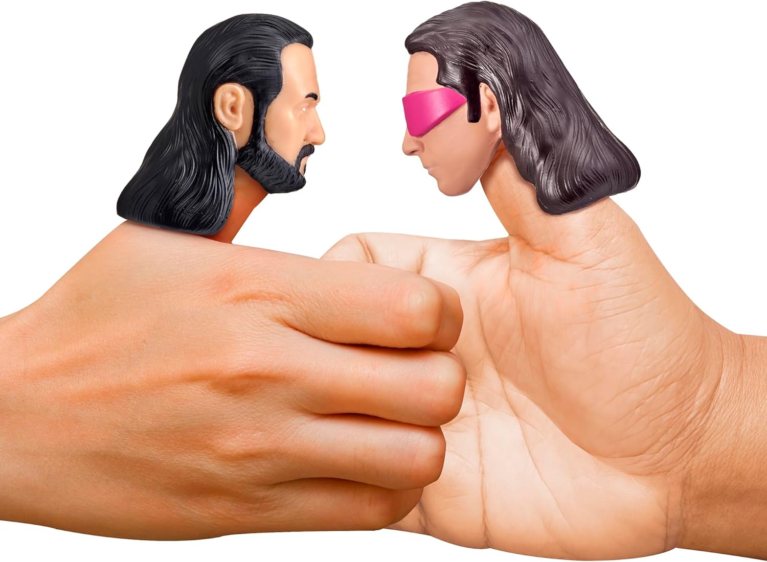WWE: Thumb Wars: Superstars Multipack - 5 Characters, 1.5" Finger Wrestling Champions, Mini Competitive Pinning Battle, Novelty Toy, Kids-Fans Age 3+
