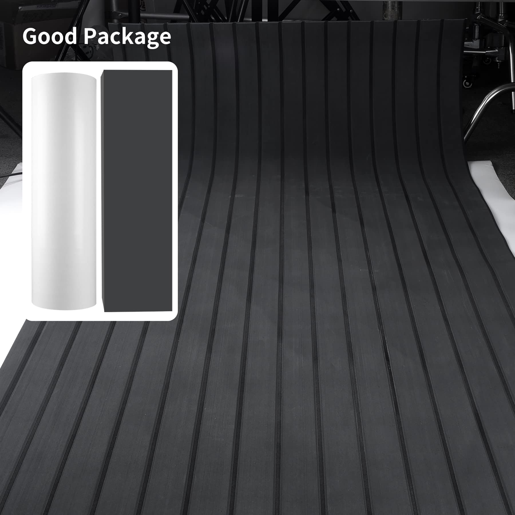 Tappeto Antiscivolo Autoadesivo WindRen - 2 Pezzi 240x90 Cm, Materiale EVA Per Yacht, Piscine - Foto 9