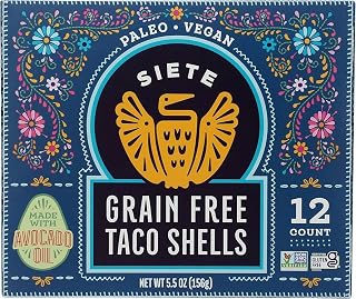 Grain Free Taco Shells, 5.5 Oz