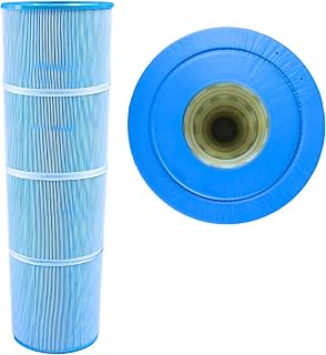 Swimline HYDROTOOLS Ultra Pool Replacement Cartridge Filter Element for Above Ground & Inground Pools | 200 SQ FT | Blue Cleansing Silver Ion Treated | 50 Micron Precision | Heavy Duty Pleats