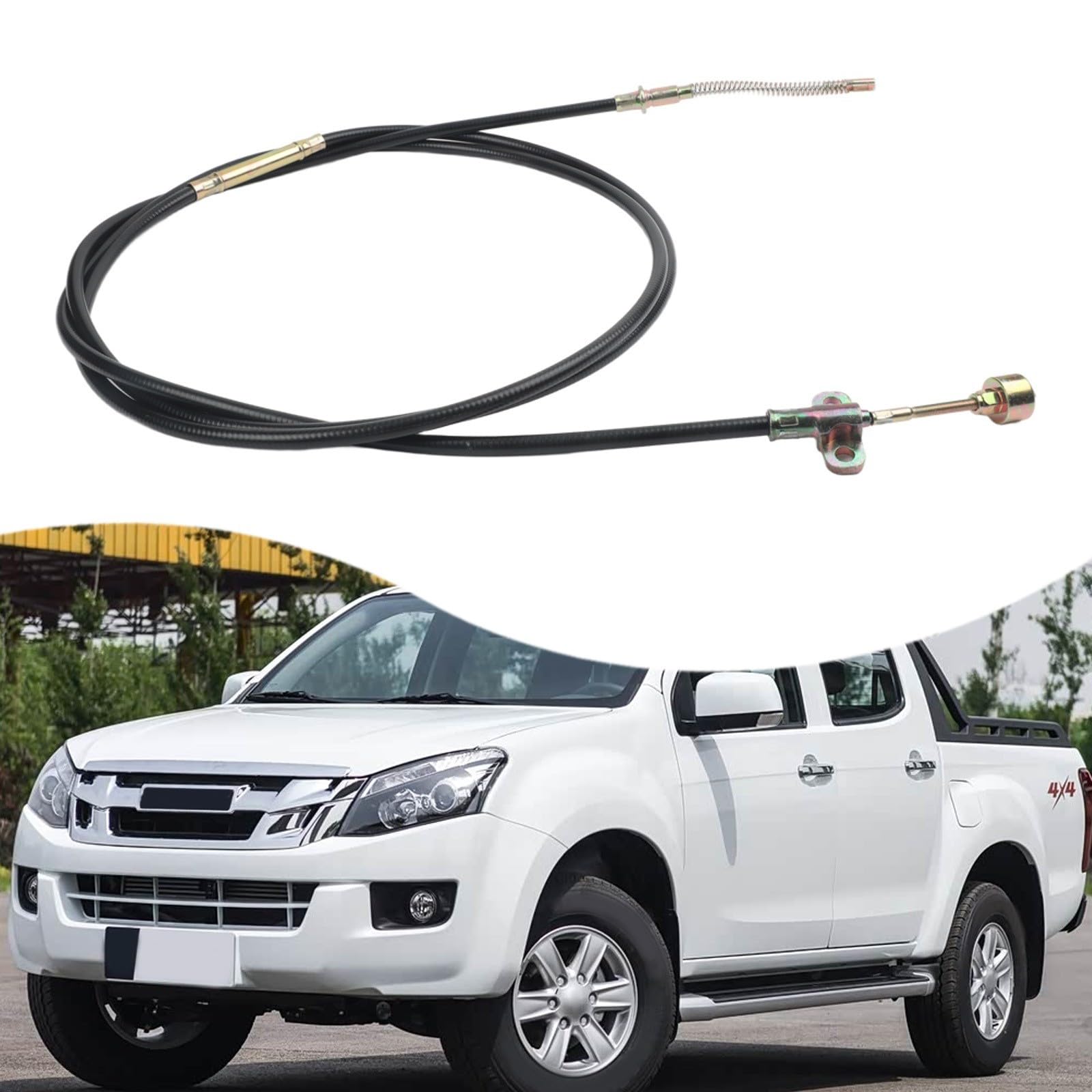 Cavo freno di stazionamento, per, per Isuzu, per NPR NQR NPR-HD M/T MXA5 1999-2004, OEM 8972154340 Filo freno a mano di ricambio