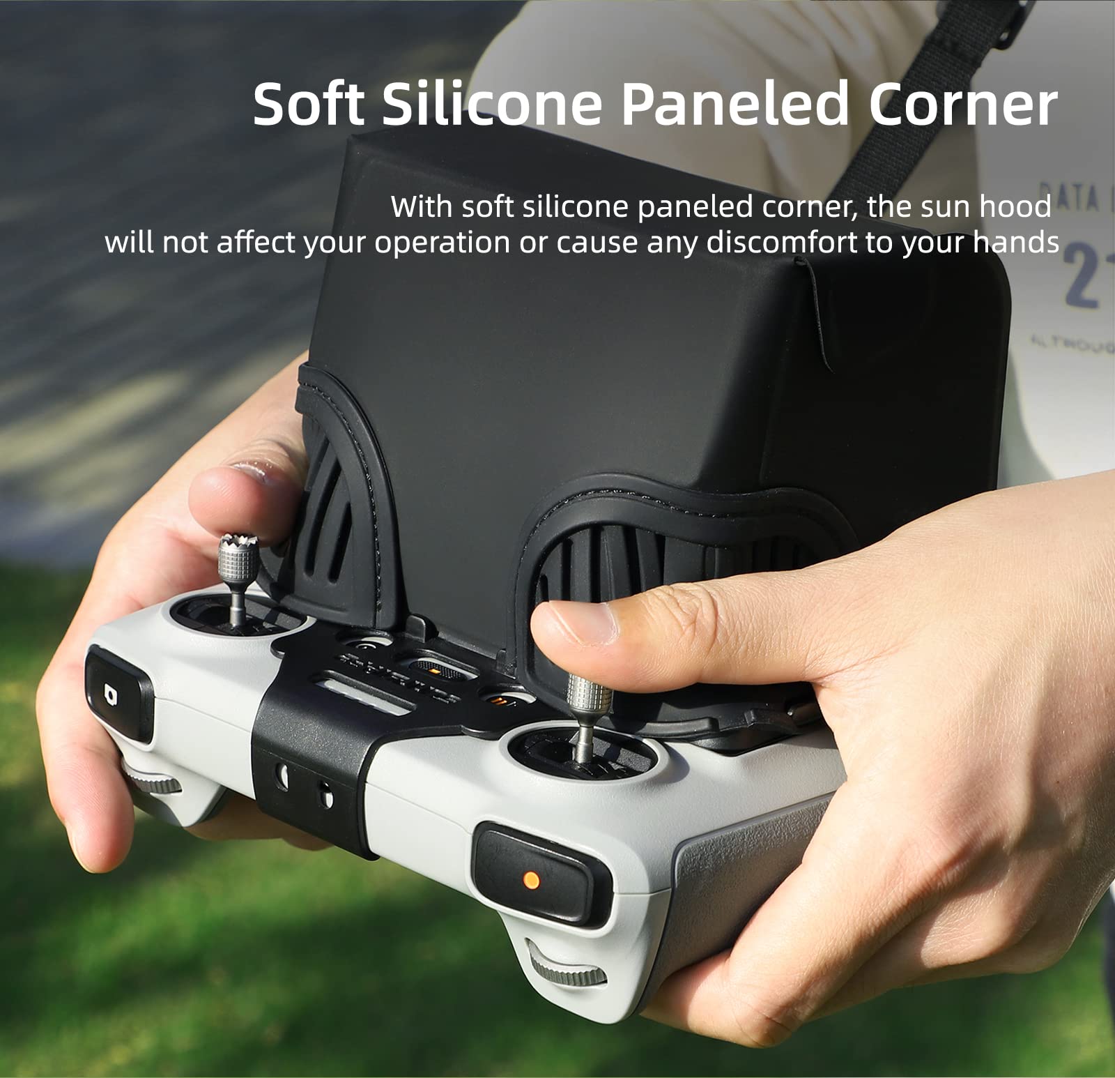 DJI RC-N1　リモコン　専用ケース・サンシェイド・八木アンテナ付　美品 DJI RC-N1 リモコン 専用ケース・サンシェイド・八木アンテナ付 美品