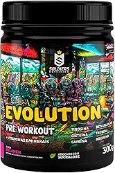 Pré-Treino Evolution Pré Workout 300g - Soldiers Nutrition (Melancia)