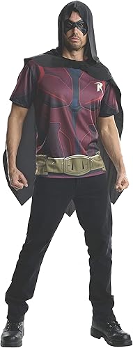 Rubie's Disfraz de Batman Arkham City para hombre, Rojo