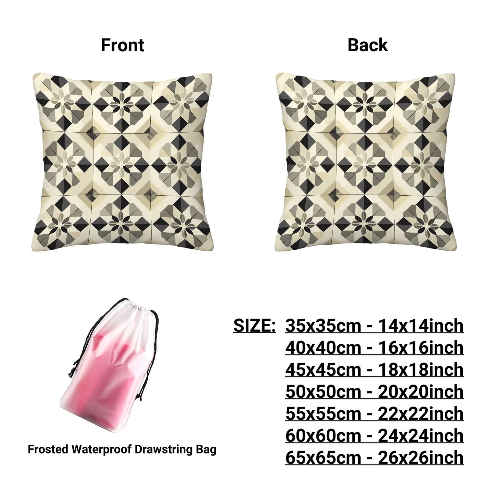 Kissenbezug 55x55 Boho 4er Set Samt Kissenbezüge Braun Zierkissenbezug Kissenhülle Dekorative Weiche Quadratische Dekokissenbezug Sofakissenbezug Couchkissen für Deko Schlafzimmer Wohnzimmer T-18