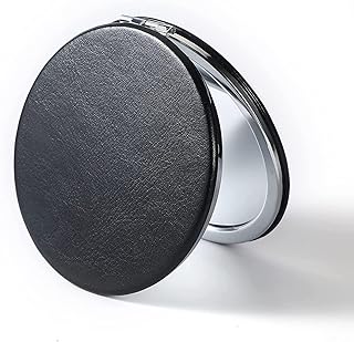 Compact Mirror, Pocket Mirror, Travel Mirror, Small Mirror, Small Mirror for Makeup, Compact Mirror for Handbag, Travel Makeup Mirror, 1X/2X Magnifying Cosmetic Mirrors for Pocket, Wallet, Travel