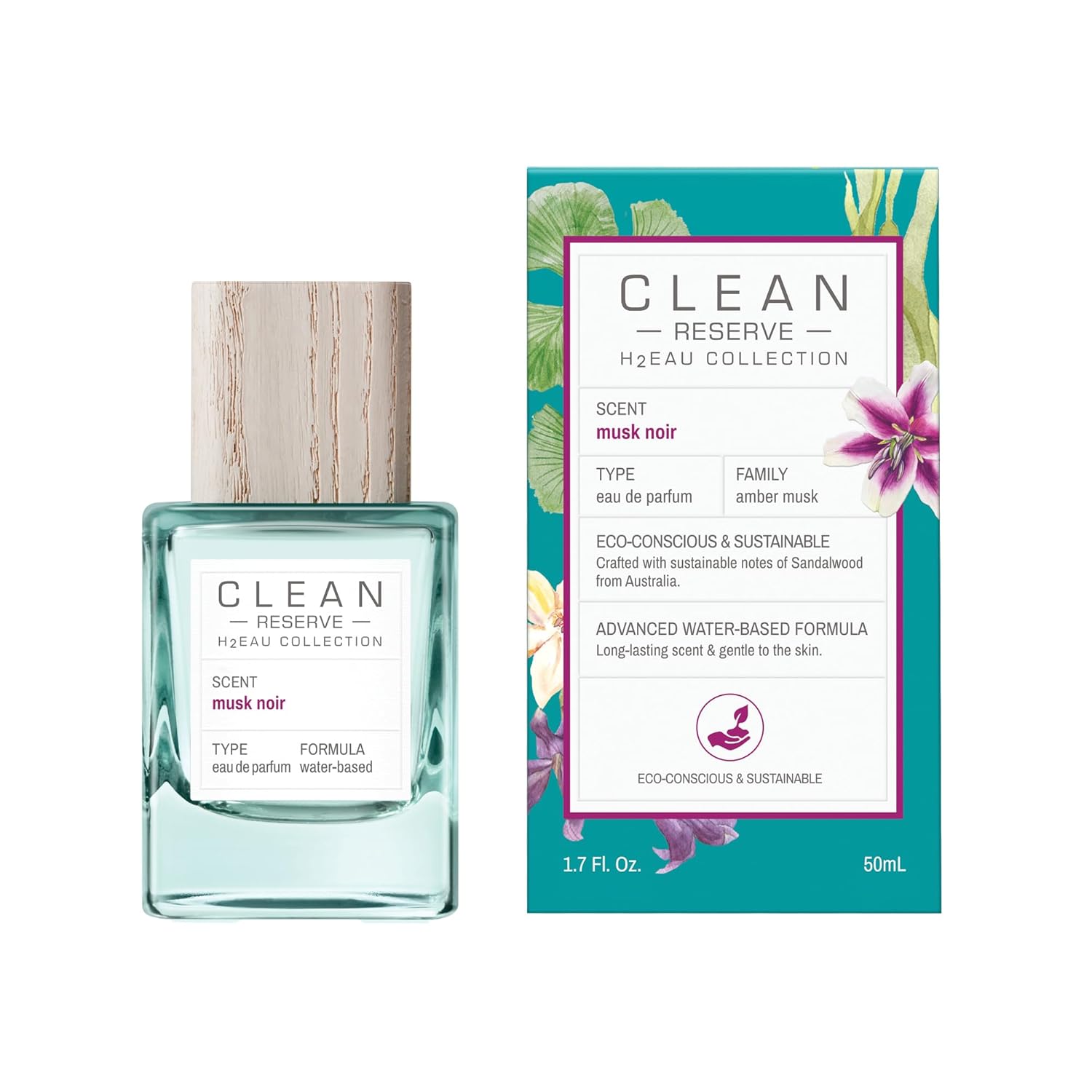 CLEAN H2EAU, Gentle, Hydrating Fragrance, Long Lasting, Water-Based Perfume for Everyday Wear, Cruelty-Free, Ethyl Alcohol, Phthalate & Paraben Free - Image 2