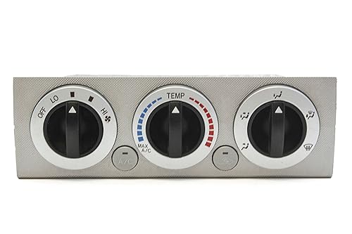 Miniatura 6 de Red Hound Auto Calentador de ventilador con perilla de control HVAC compatible con Toyota Tacoma 2012-2015, color negro transparente