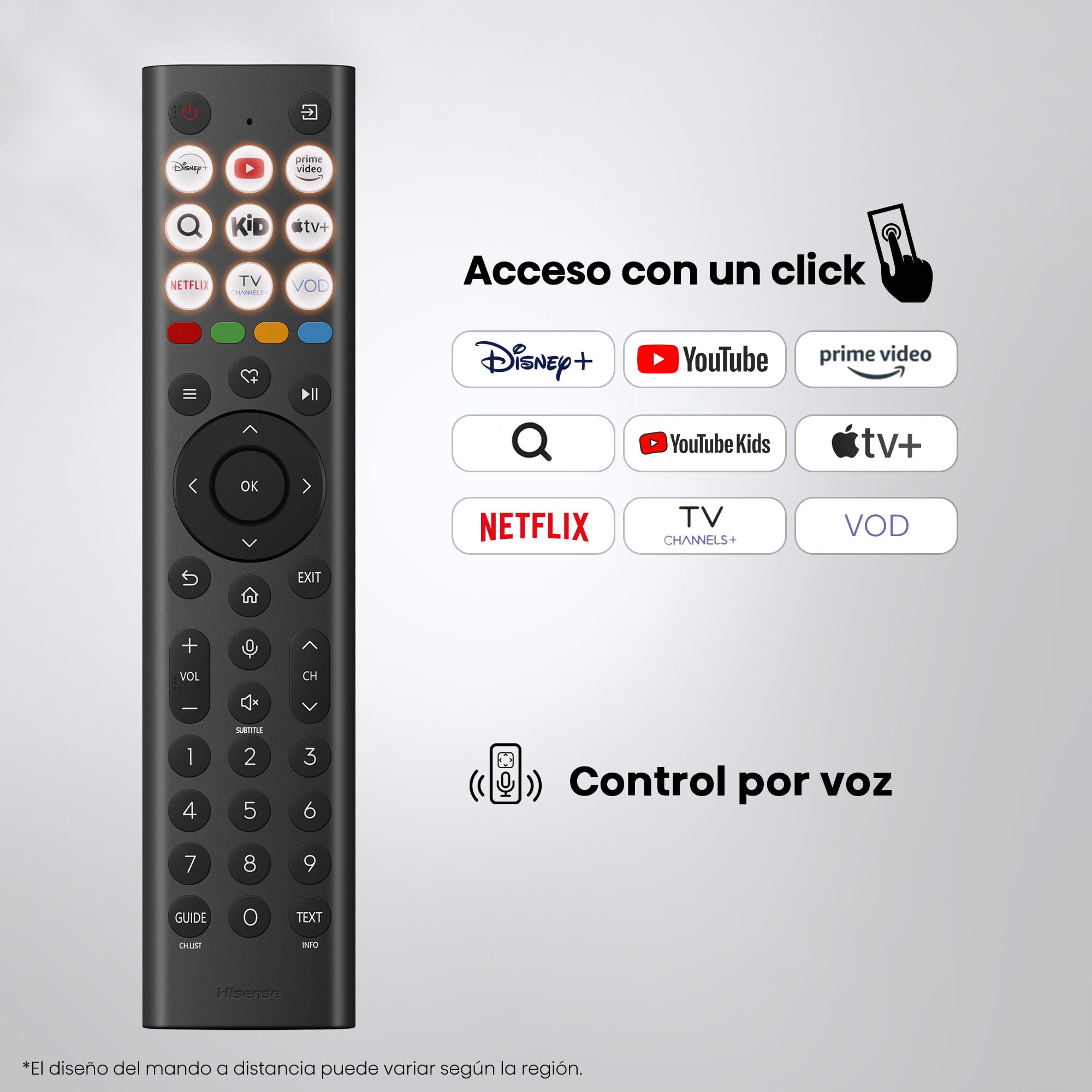 Hisense 43E7Q Pro - QLED Smart TV 43 Pulgadas, Modo Juego 144 Hz Nativos, Hi-QLED Color, Dolby Vison.Atmos, Imágenes IA, Smooth Motion IA, AMD FreeSync Premium Pro, HDR10+Gaming