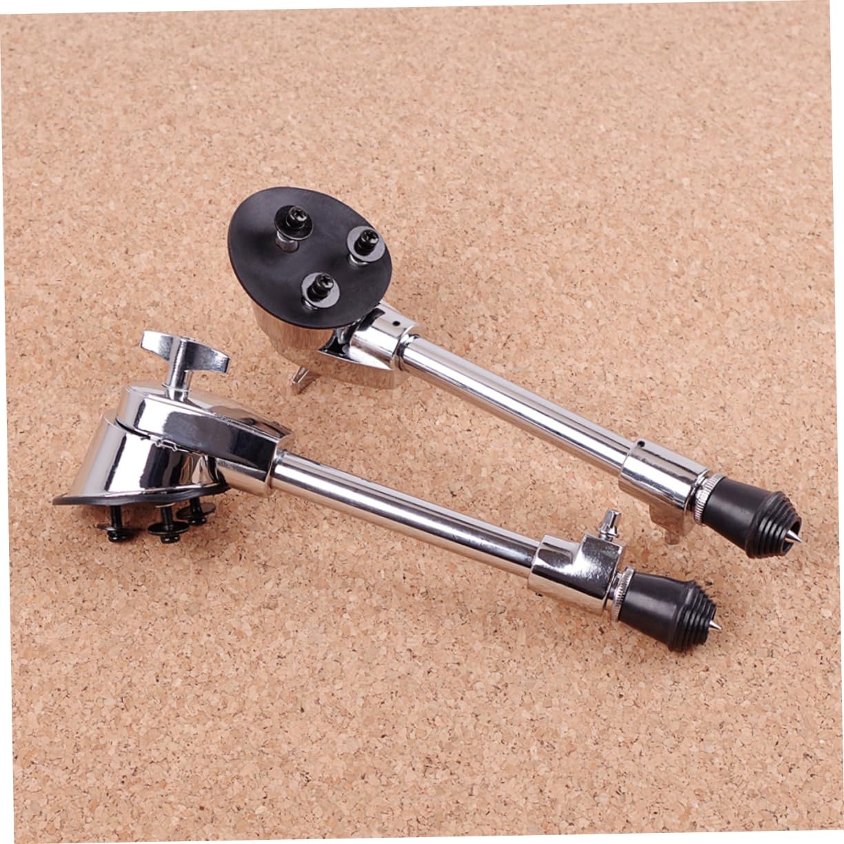 TOYANDONA Gambe Per Tamburo in Inossidabile Supporto Per Sperone Per Tamburo Parte Per Strumenti Percussione Supporto Inferiore Per Grancassa Accessorio Di Ricambio Per Batteria