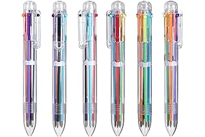 6-in-1 Marvelous Multicolored Pens
