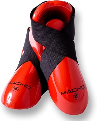 Macho Dyna Kicks Sparring Shoes / Footgear - Red - Ch Large