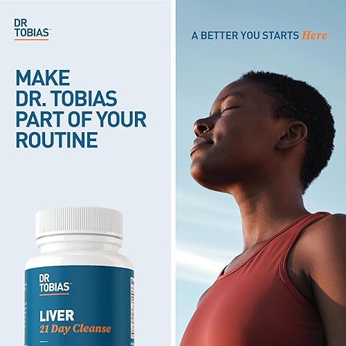 Miniatura 7 de Alivio para el hígado Dr Tobias Pastillas limpiadoras y desintoxicantes Suplemento con cardo mariano alcachofa diente de león y enzimas