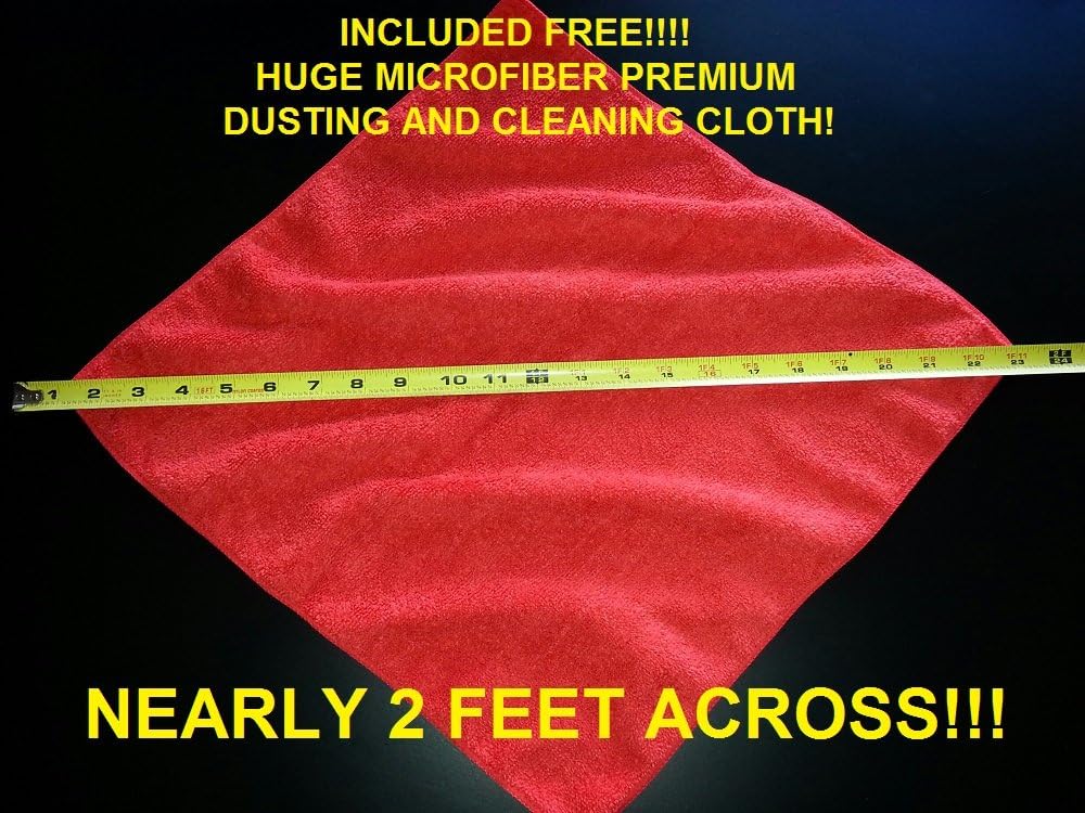 AIR FILTER PLEATED FOAM PERMANENT WASHABLE BEATS ELECTROSTATIC LASTS FOREVER ALUMINUM NOT CHEAP RUSTING GALVANIZED +FREE SUPER MICROFIBER DUSTING CLOTH (16X24X1)