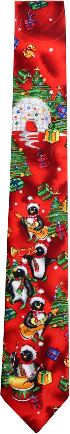 Jerry Garcia Holiday Theme Christmas Tie Neckties
