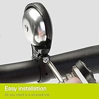 Vista 2 de Delta Aluminum Bicycle Bells for Handlebars