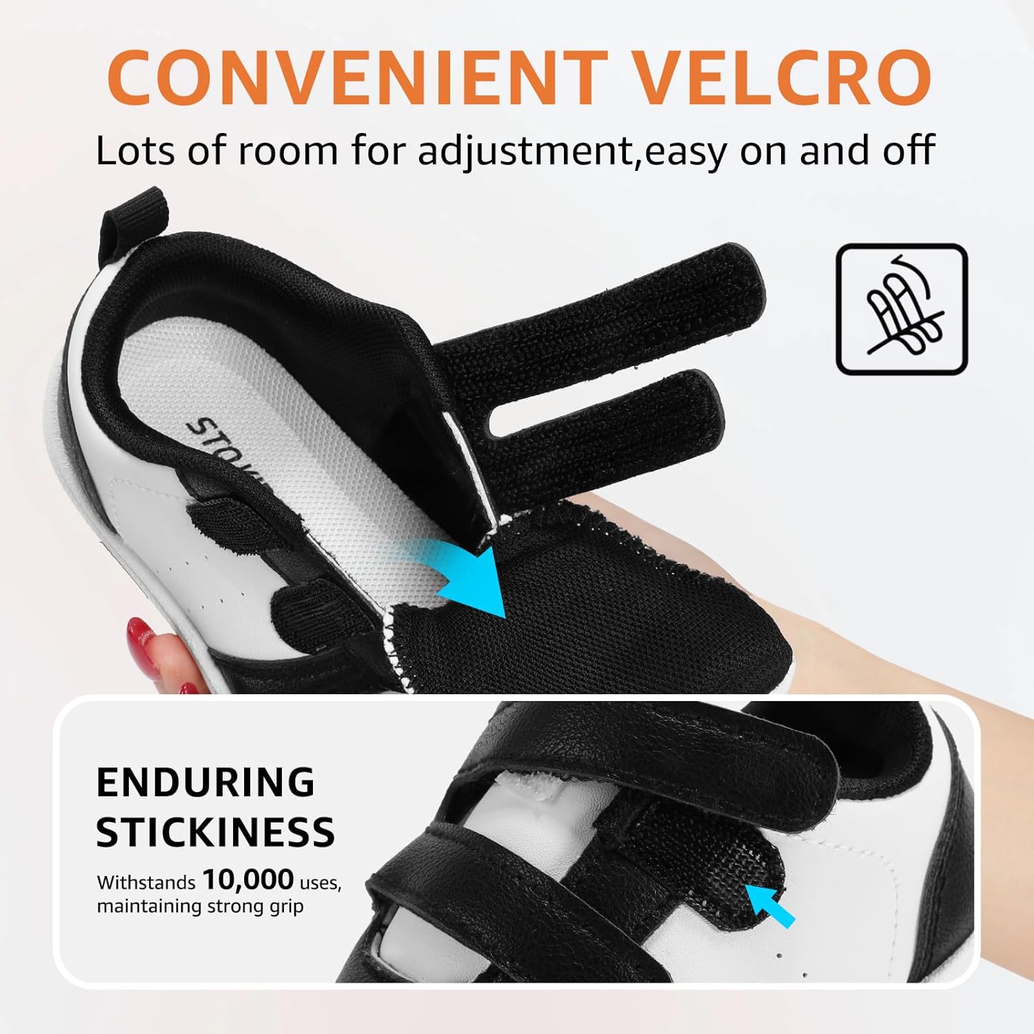 STQ Toddler Wide Toe Box Barefoot Shoes Boys Girls Kids Sneakers Non Slip Lightweight Zero Drop Comfortable Tennis Walking Running School Athletic Casual Indoor Outdoor - Image 6