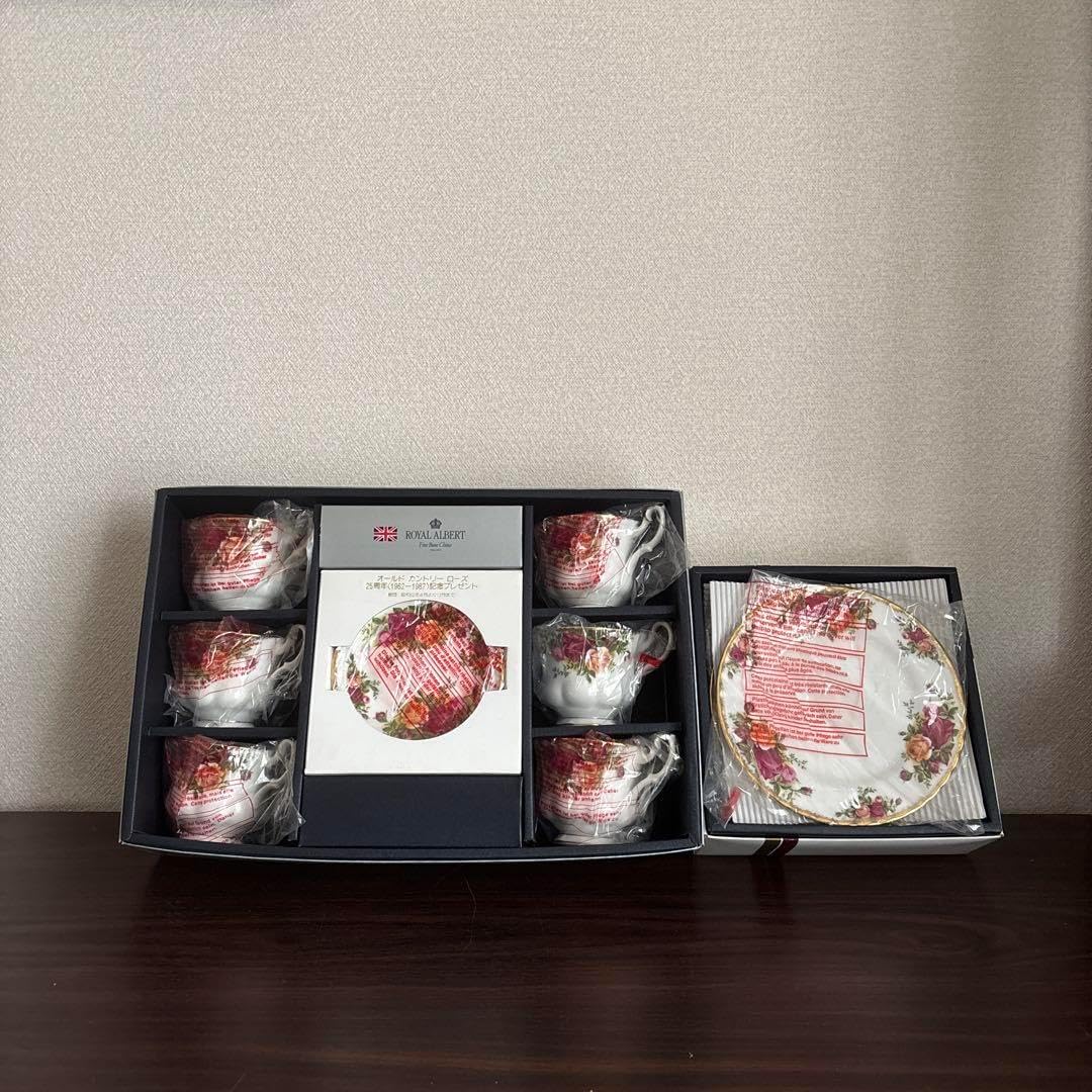 ロイヤルアルバート オールドカントリーローズ トリオ 6客セット