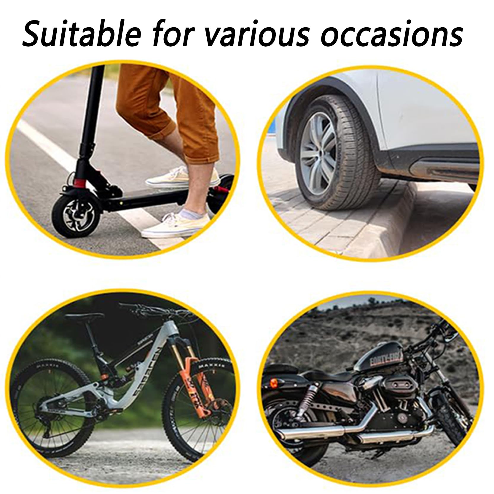 Rampa para AutomóViles, Rampa para Sillas de Ruedas, Rampa para Escalones, Rampa PortáTiles, Rampa de Carga para Trabajos Pesados-para Escalones, Garajes, Cortadoras de CéSped