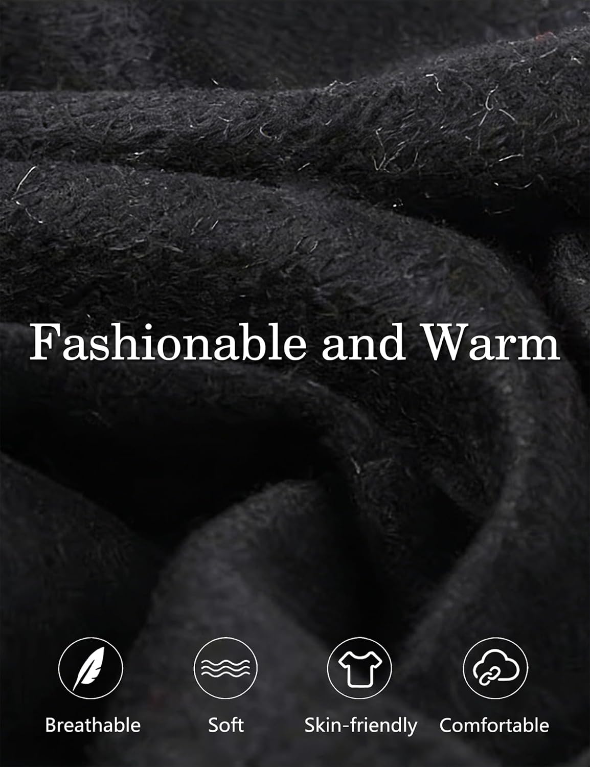 Women's Cashmere Scarf Shawl Wrap Fashion Elegant Soft Scarf for Daily Wear Wedding Evening Dresses Bridesmaid Gift