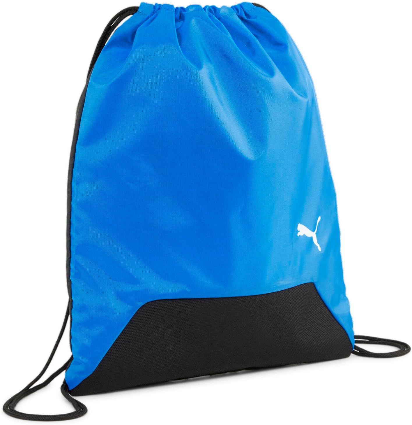 PUMA Unisex teamGOAL Gym Sack, Electric Blue Lemonade-Black SS24, One Size