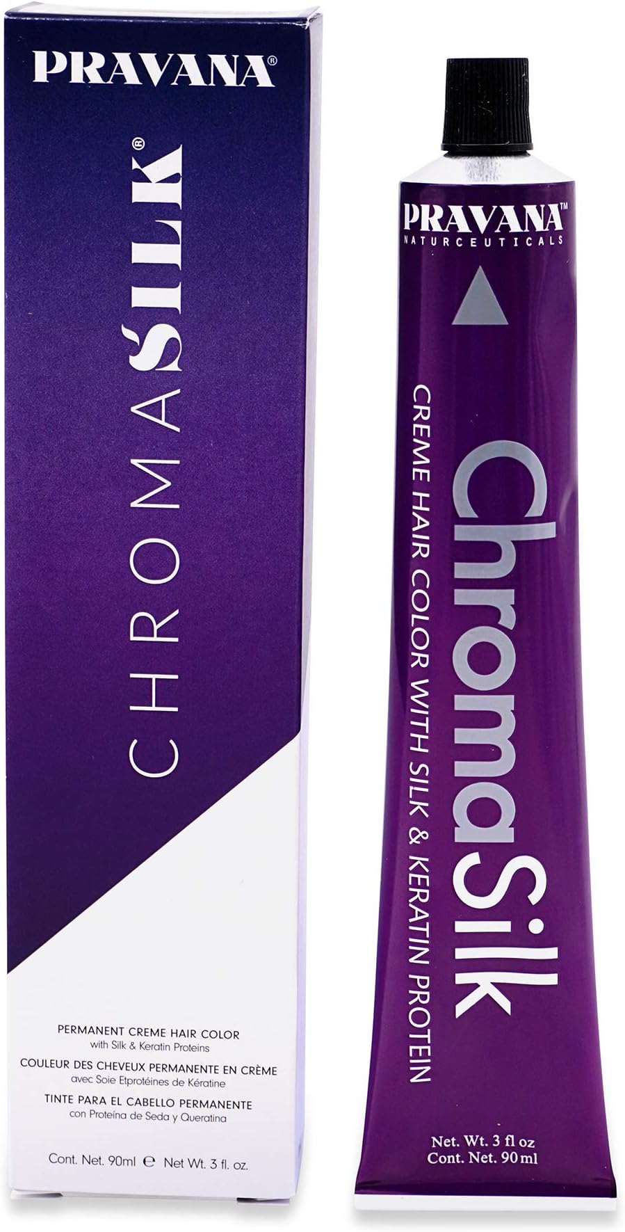 Pravana Chromasilk Creme Hair Color 5.31 Light Golden Ash Brown 3oz