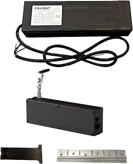PALMAT – Elektronischer Fensteröffner mit Kettenantrieb, Geeignet für Schiebe-, Flügel- und Dachfenster, Für Zuhause oder das Büro, Für schwer zugängliche Fenster, Schwarz (Kettenantrieb)