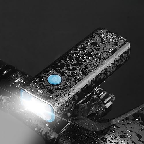 Miniatura 7 de BrightRoad - Juego de luces de bicicleta recargables de 800 luces delanteras y 40 lúmenes, faros LED ultra brillantes, luz trasera inteligente para