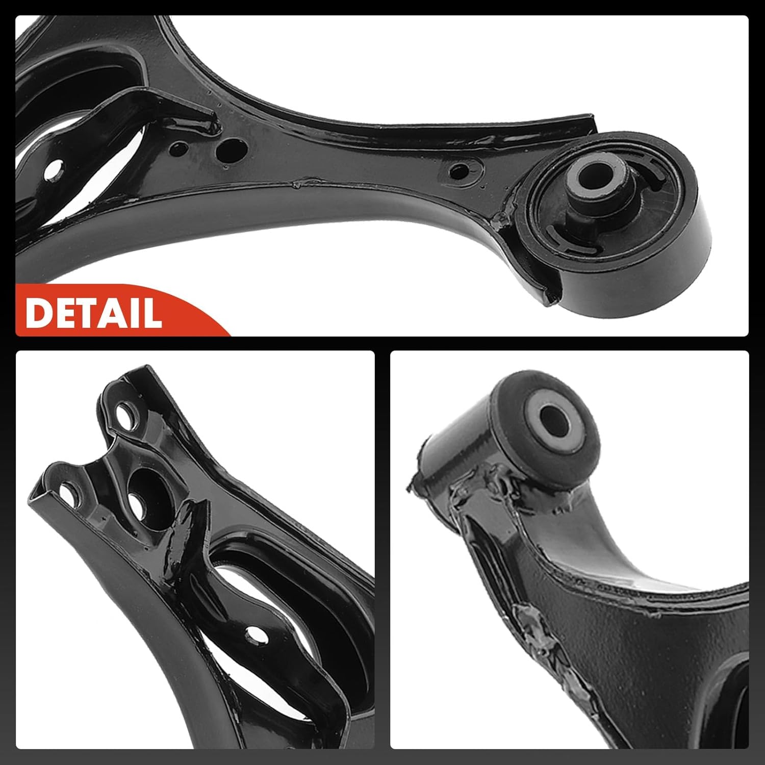 A-Premium Front Left Lower Control Arm, with Bushing, Compatible with Honda Civic 2006-2011, Acura CSX 2006-2011