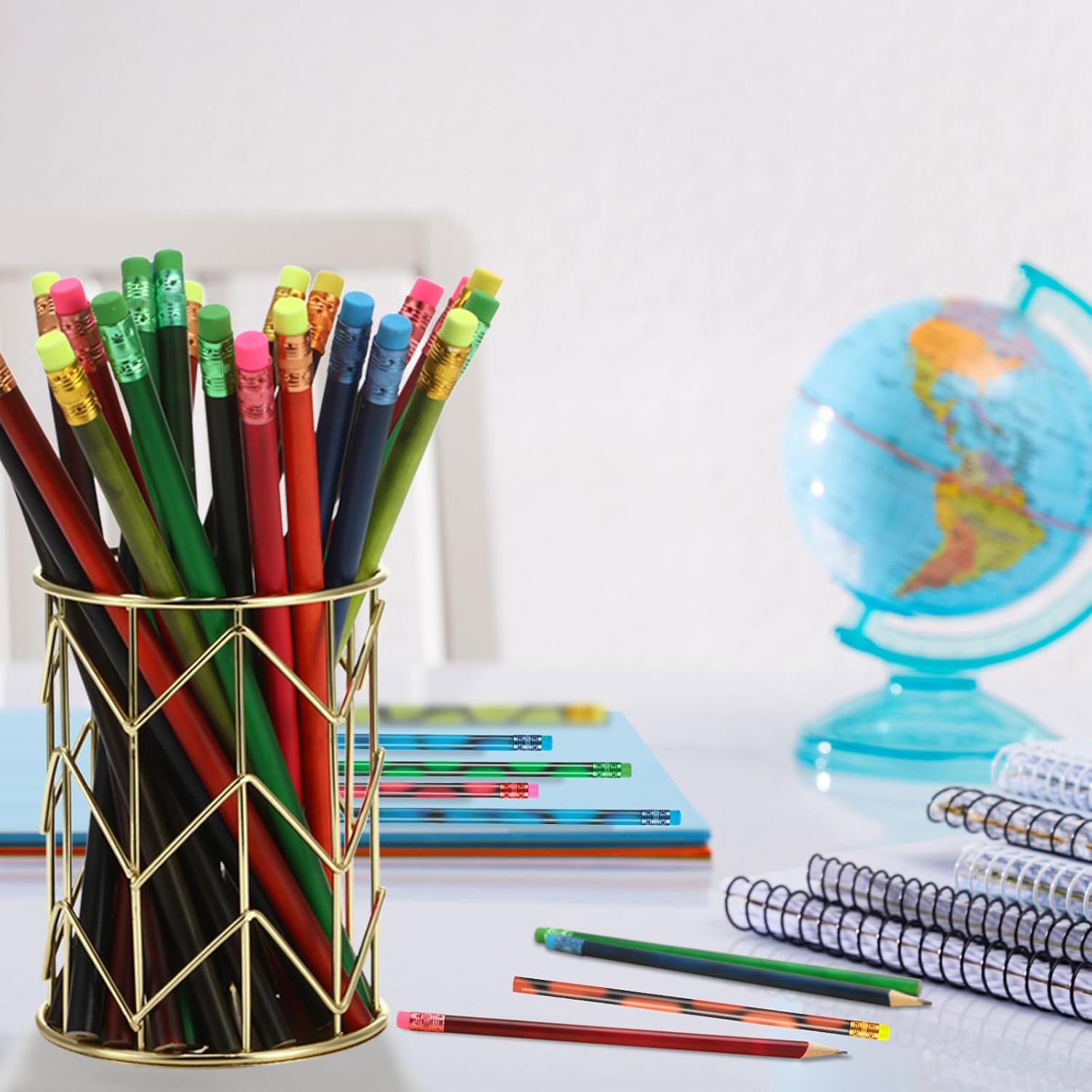 Outus 45 Pieces Color Changing Mood Pencils Bulk with Eraser, Back to School Gifts for Students, 2B Wooden Thermochromic Fun Pencil for Kids, Student Birthday Gifts Classroom Prize Party Supplies