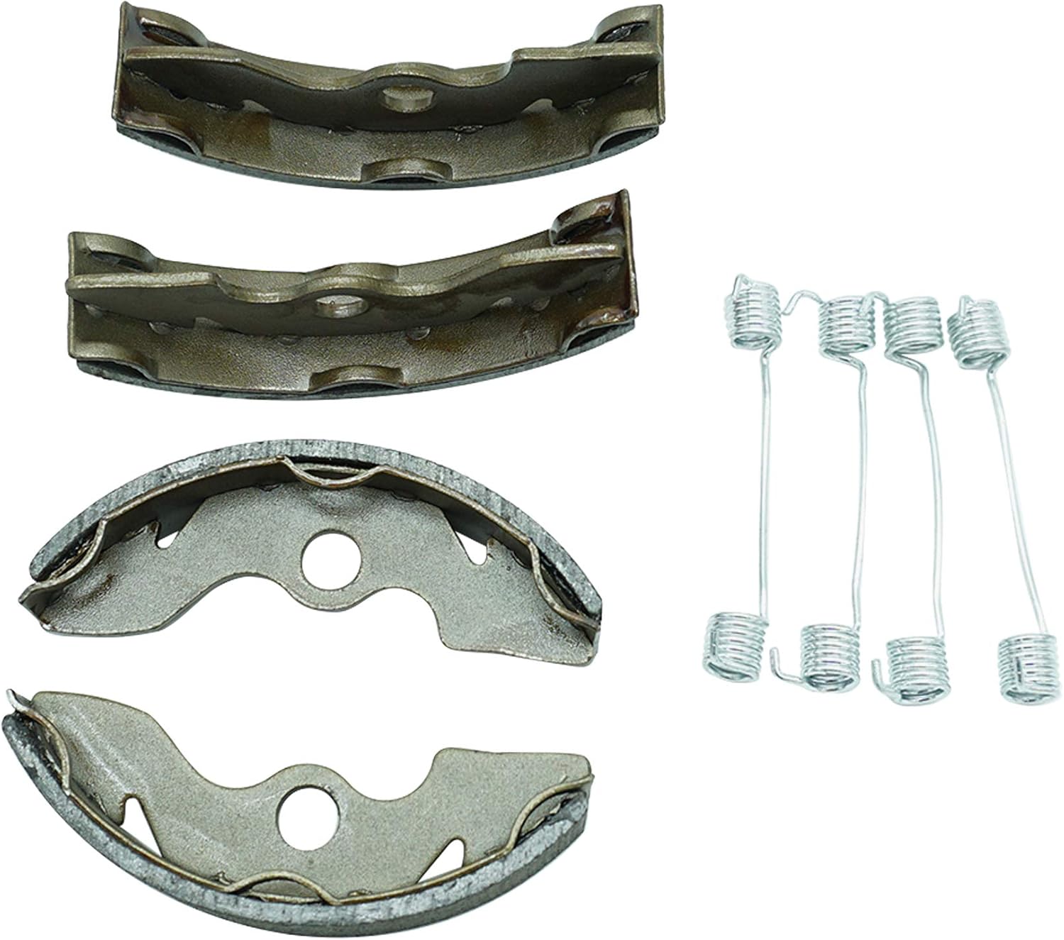 M MATI Front Brake Shoes Left&Right for Honda ATV TRX200 1986-1988 1990-1997 TRX250 1997-2009 2011-2019 TRX300 1988-2000 06450-HC4-900