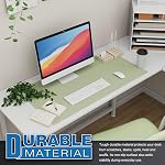 K KNODEL Large Desk Mat, Office Desk Pad, Computer Desk Mat, Laptop Mat for Desk, Desk Protecor Mat, Writing Pad, Desk Blotter Pad, Desk Cover (31.5"x15.7", Purple)