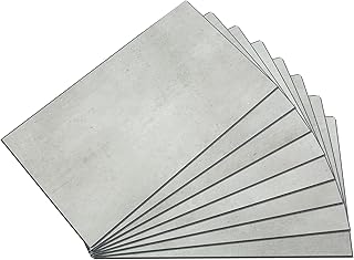 Palisade 25.6 in. x 14.8 in. Interlocking Vinyl Waterproof Wall/Backspla...