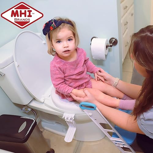 Vista 2 de Elevador con cojín y contorno para WC, 1 unidad, de la marca Mommy's Helper