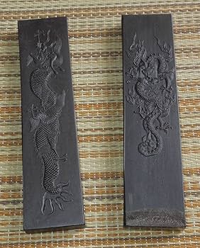 【墨研】南松園銘墨◆玄龍煙・躍と龍門・玄渕 他4点まとめて◆未使用品◆古墨 書道 墨研】南松園銘墨◇玄龍煙・躍と龍門・玄渕 他