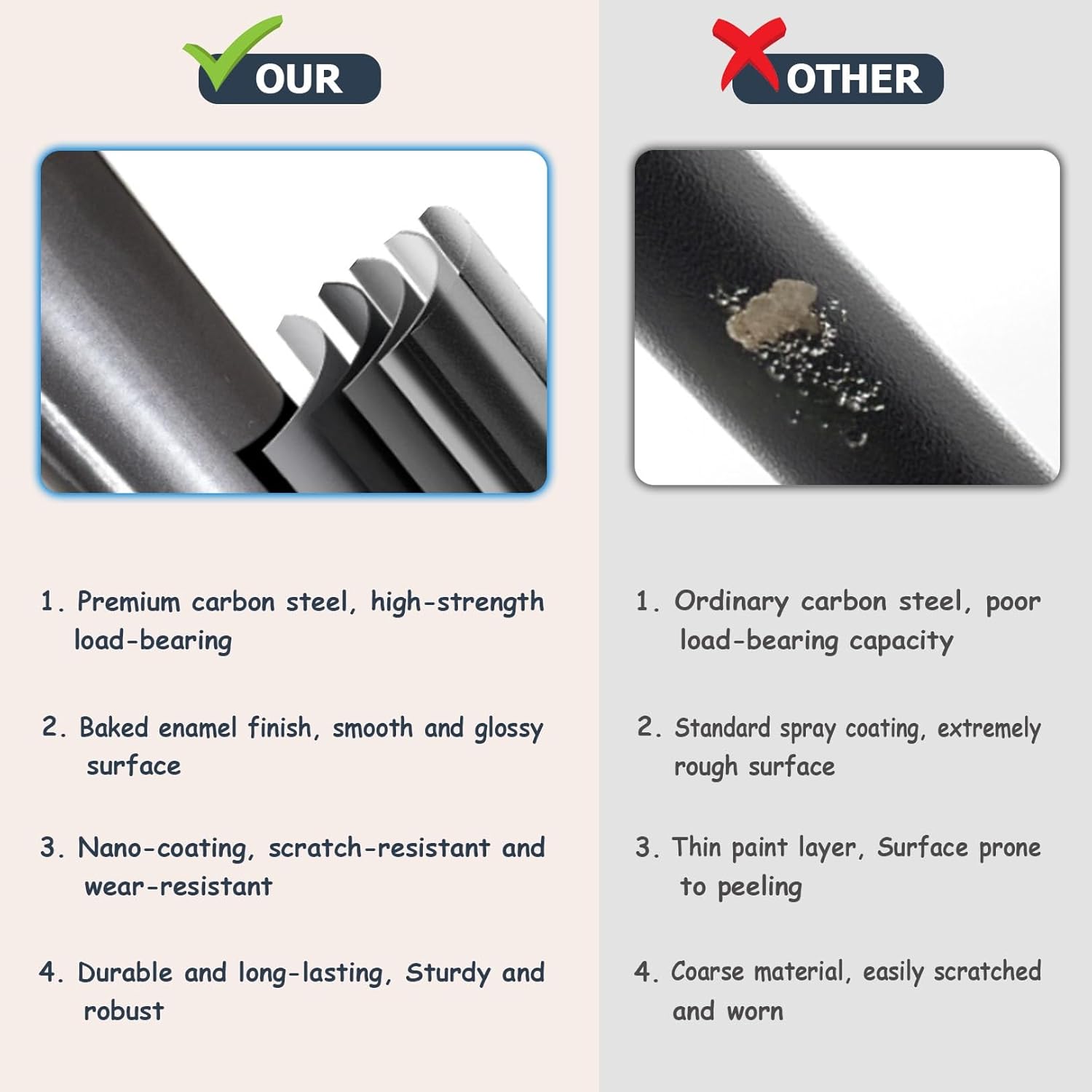 Counter Stools Set of 2 Upholstered with Backs Bar Height Chairs for Home Island Faux Leather(Black,99cm/39in)