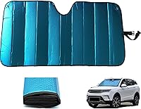 Vista 1 de GWUSKDT Car Sun Shade, Sun Protector,Foldable Front Window Shade-Thicken 5-Layer Bubble for Auto Windshield UV Protection and Heat Reflector 58"x