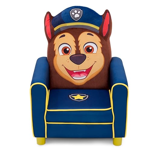 Miniatura 5 de Delta Children Silla tapizada figural para niños, Nick Jr. Paw Patrol Chase, madera, azul Nick Jr. Paw Patrol Chase,Disney Mickey