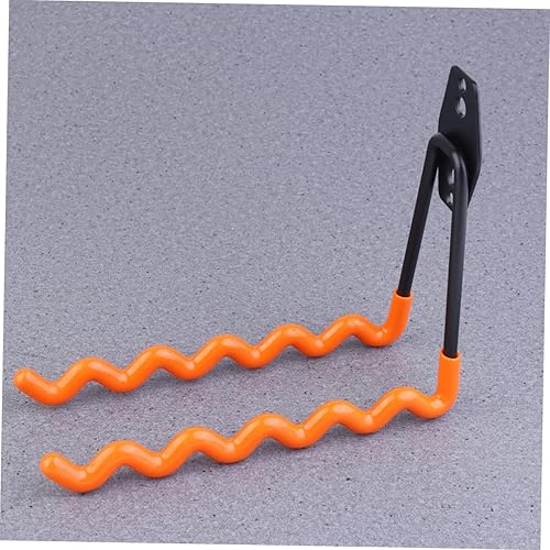 Miniatura 3 de Uonlytech 3 piezas de montaje en pared Perchero de ropa Ganchos de metal Perchas de metal Perchas de montaje en pared Garaje Perchas de